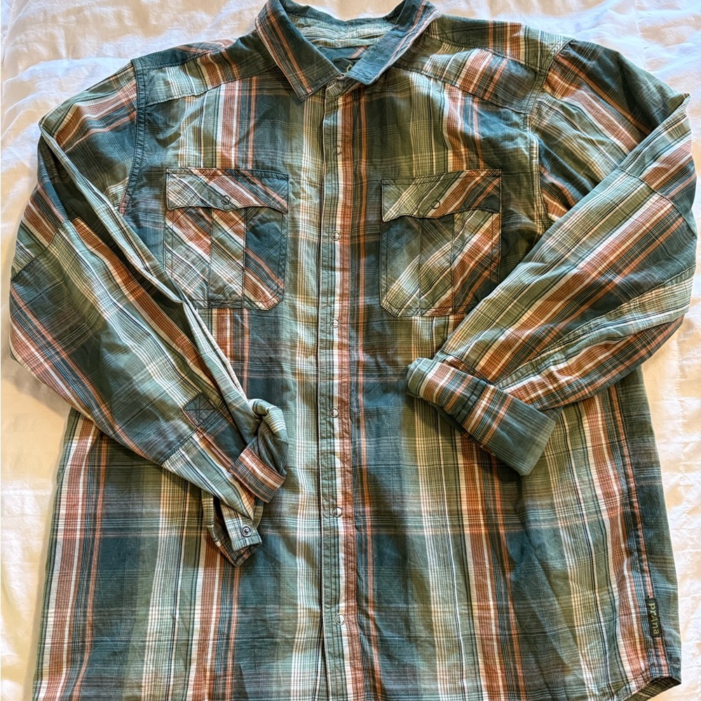 Ms Lg Prana button down shirt